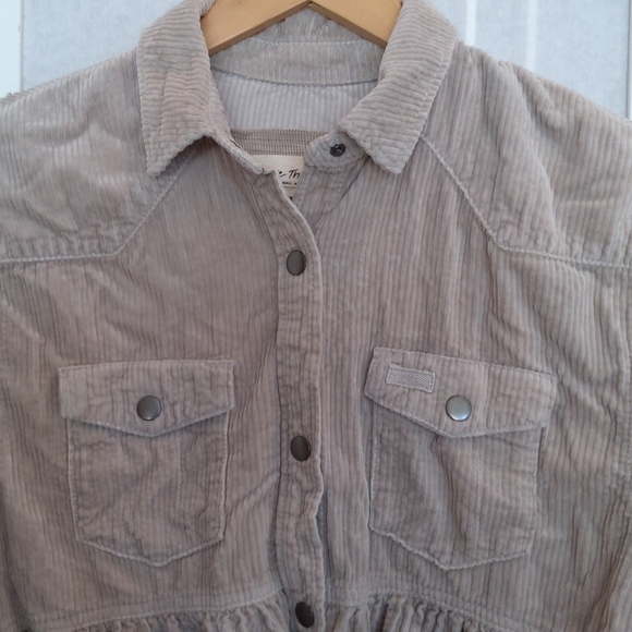 We The Free corduroy gray jacket - Picture 4 of 9